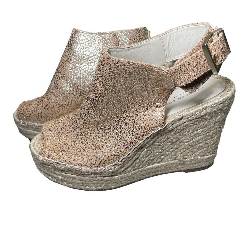 Kenneth Cole Odette Wedge Sandals 7.5M